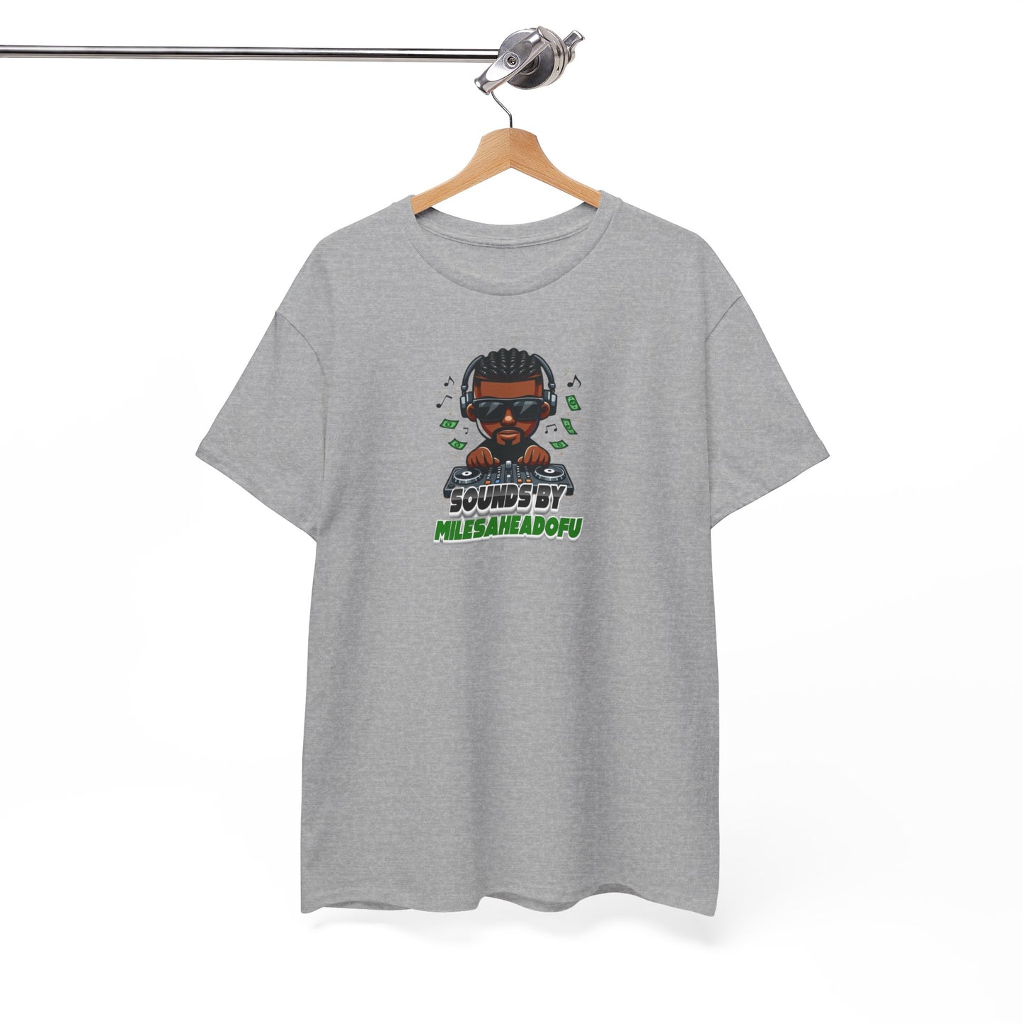 SOUNDS BY MILES AHEAD OF YOU GRAPHIC Heavy Cotton Tee