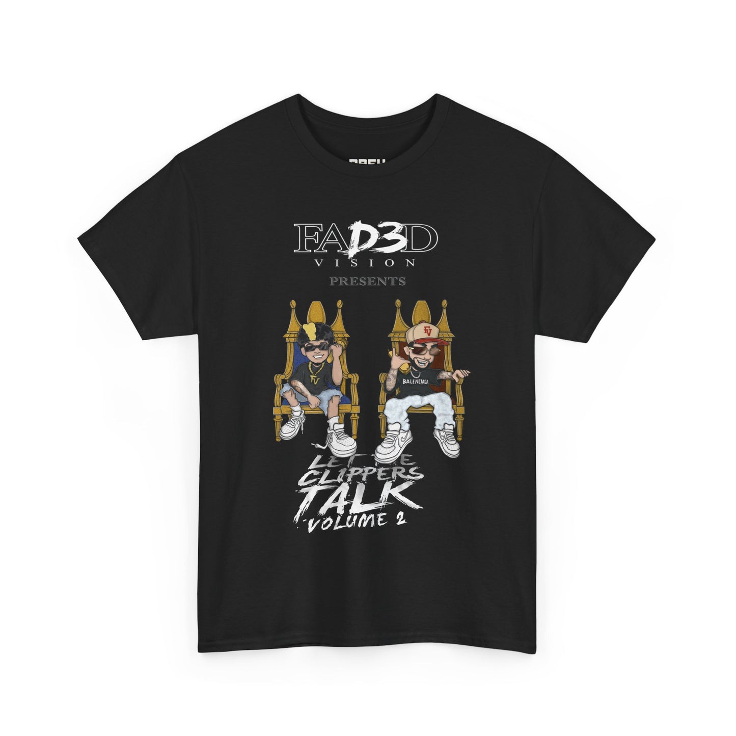 LET THE CLIPPERS TALK 2 HEAVYWEIGHT TEE