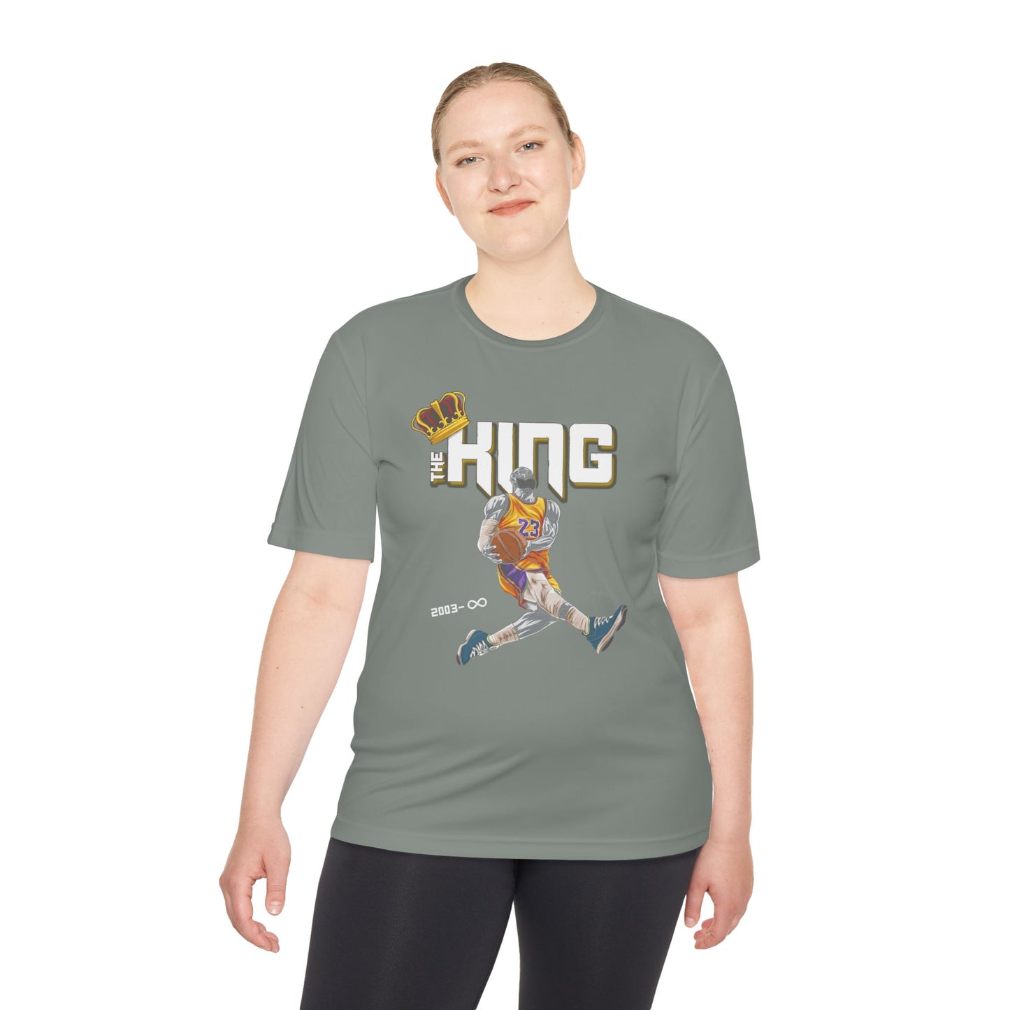 THE KING 23 Moisture Wicking Tee