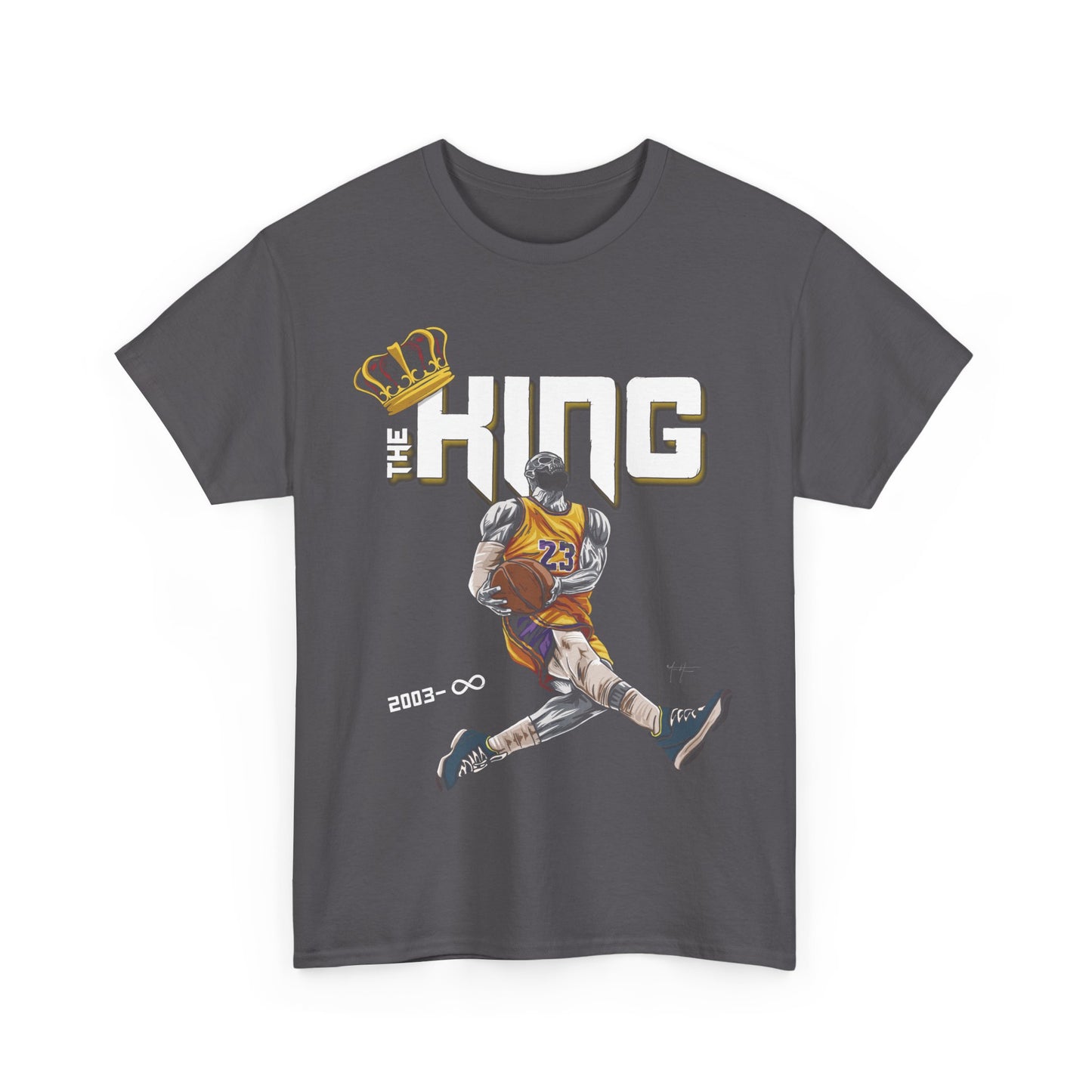THE KING 23 Heavy Cotton Tee