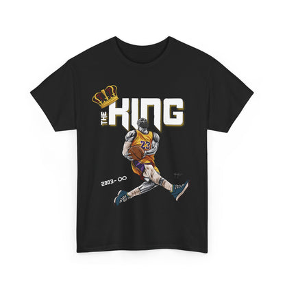THE KING 23 Heavy Cotton Tee