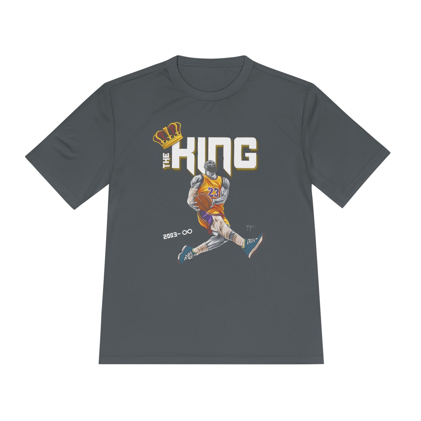 THE KING 23 Moisture Wicking Tee