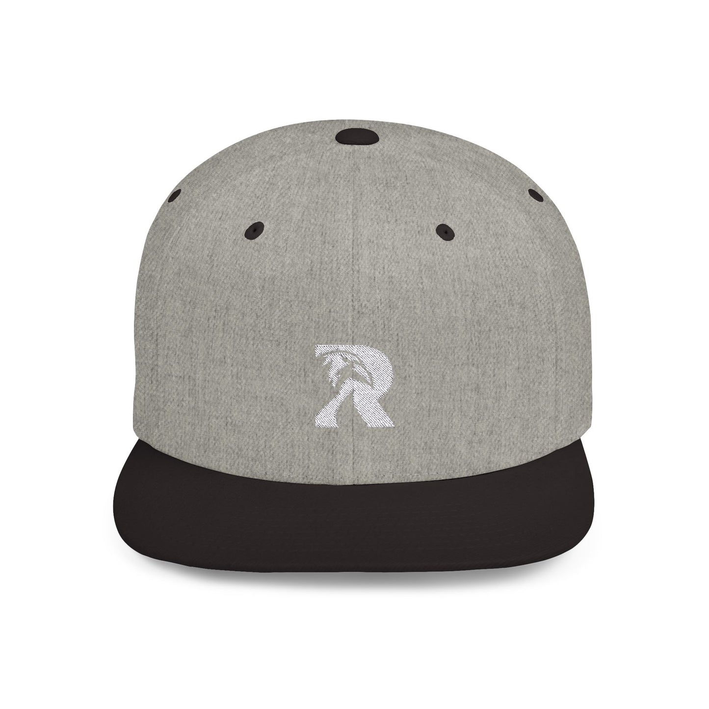 RAVEN R Flat Bill Snapback