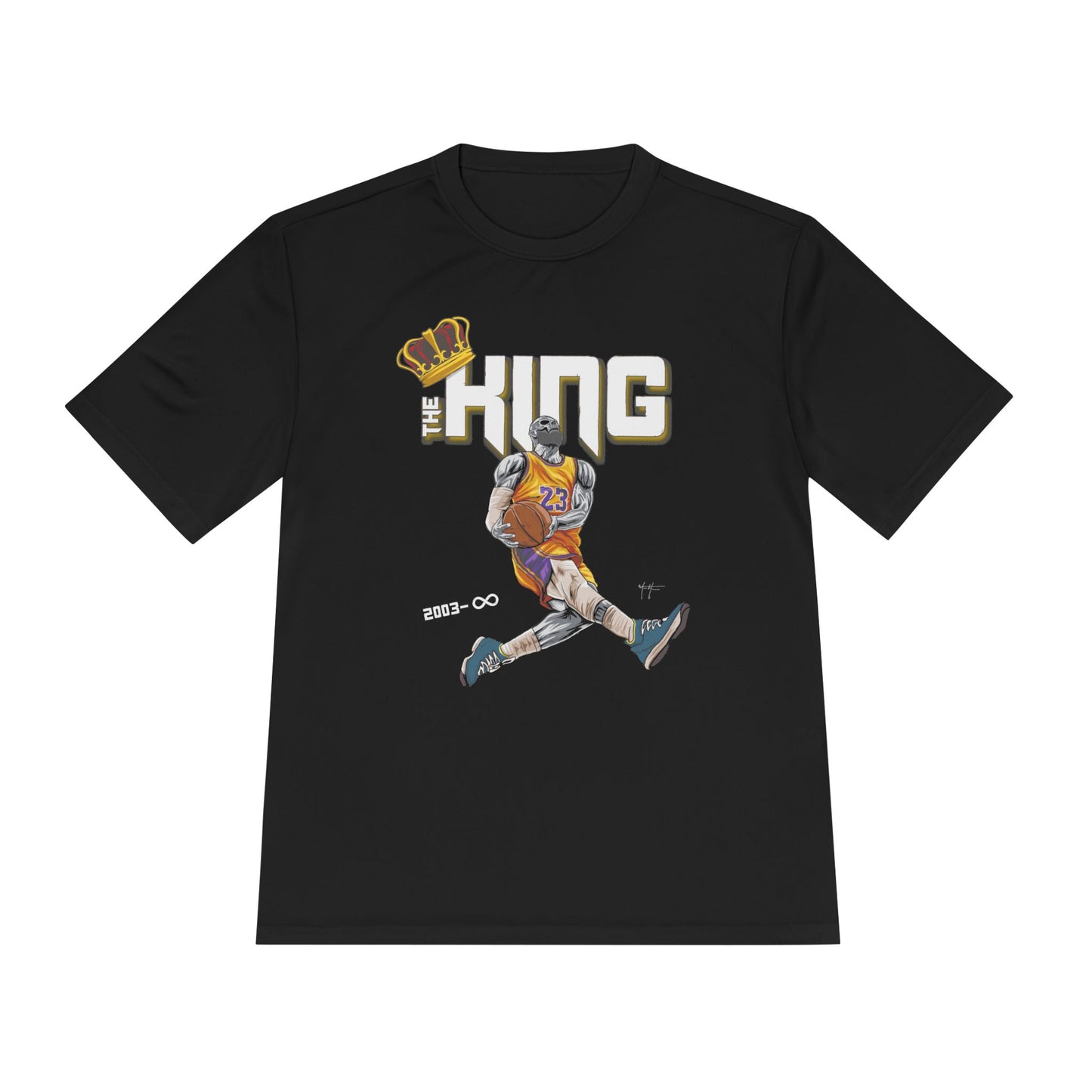 THE KING 23 Moisture Wicking Tee