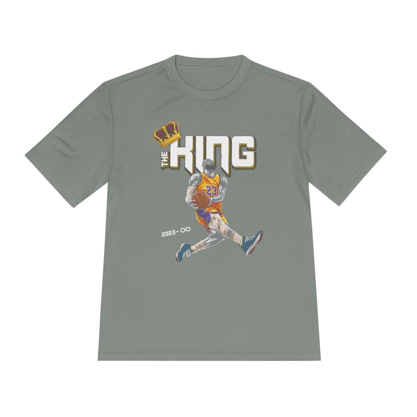 THE KING 23 Moisture Wicking Tee