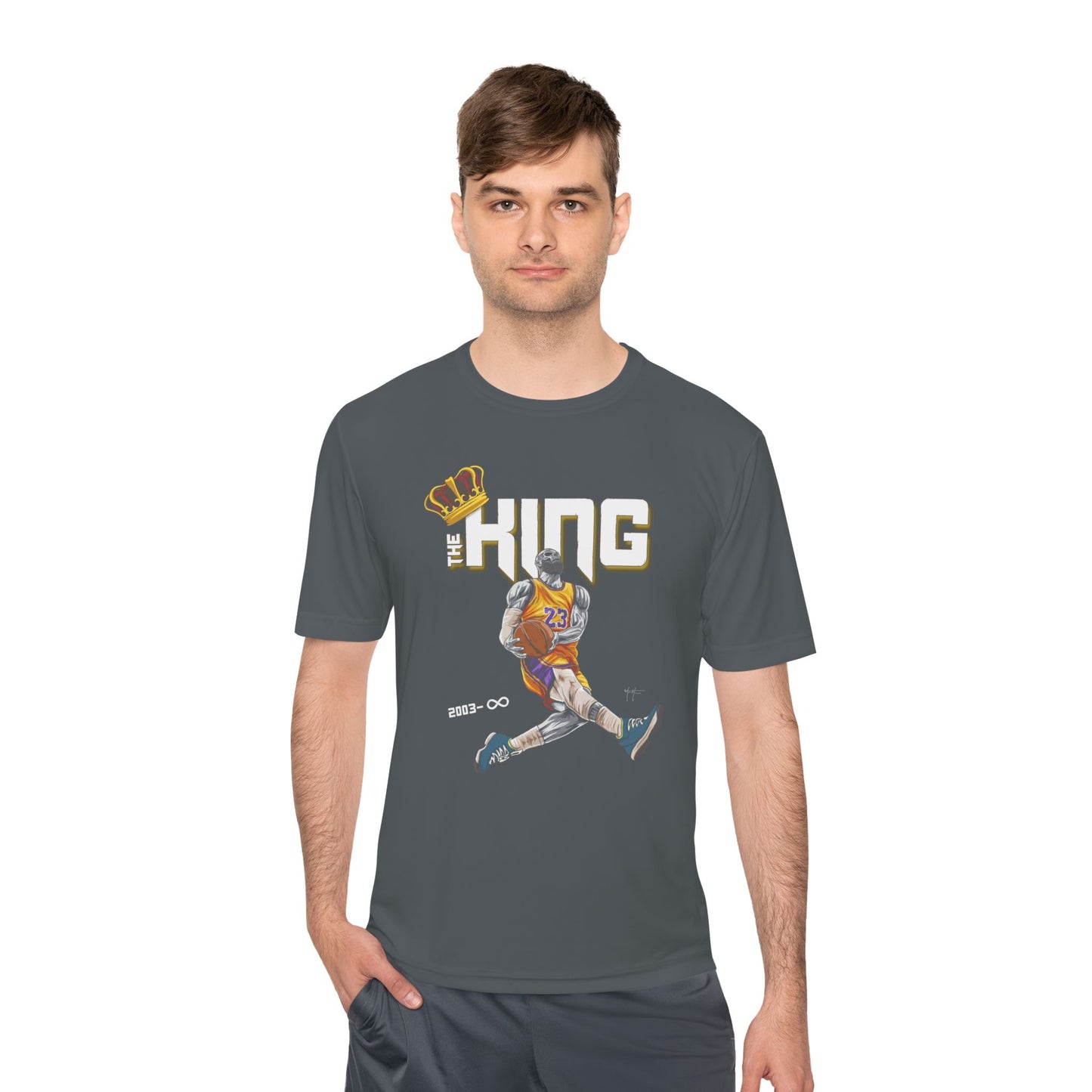 THE KING 23 Moisture Wicking Tee