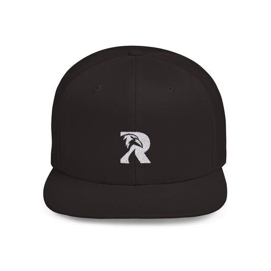 RAVEN R Flat Bill Snapback