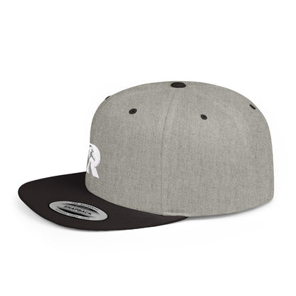 RAVEN R Flat Bill Snapback