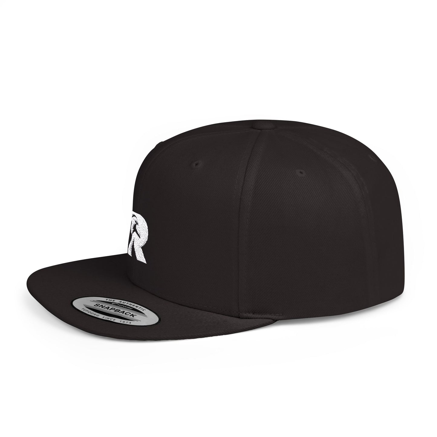 RAVEN R Flat Bill Snapback