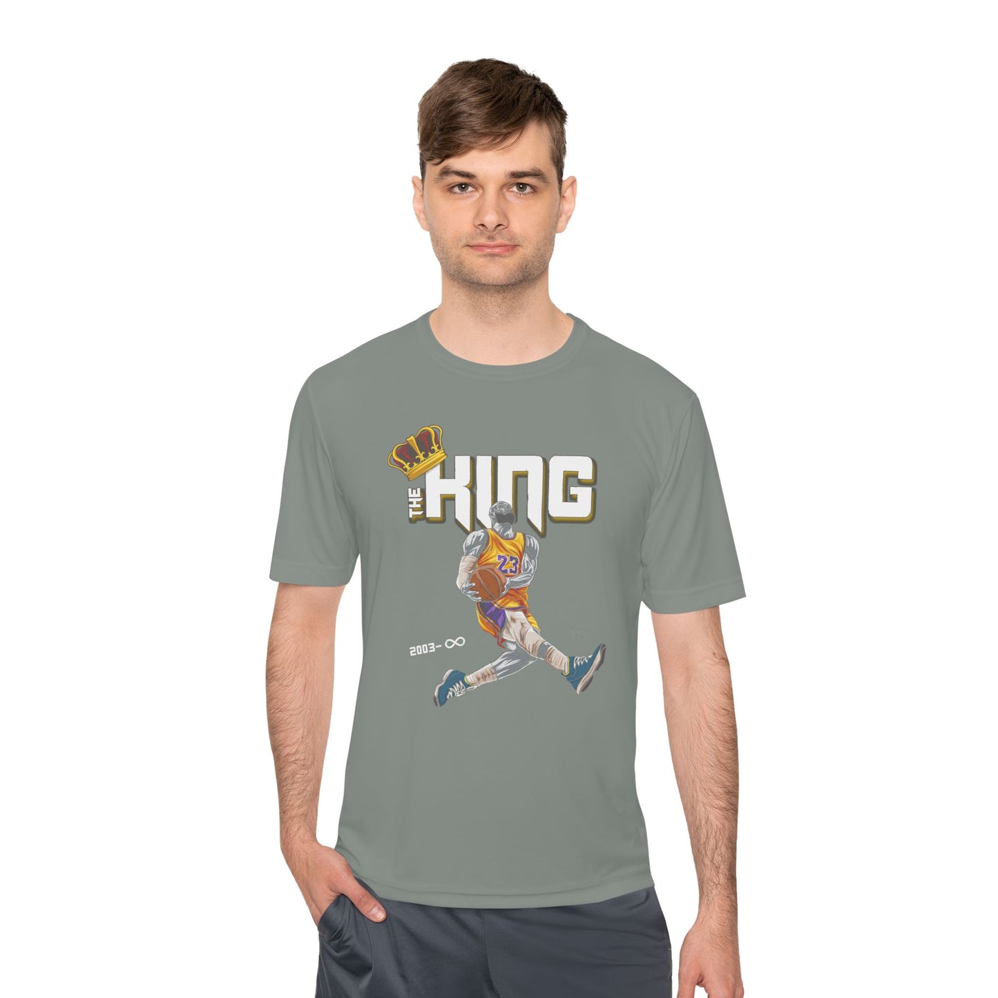 THE KING 23 Moisture Wicking Tee